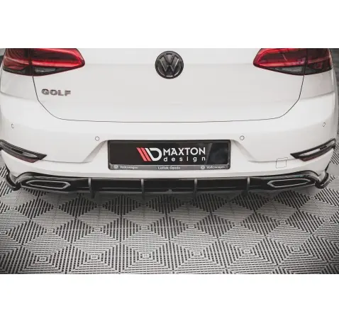 Street Pro Central Diffuseur Arriere Volkswagen Golf R-Line Mk 7 Facelift