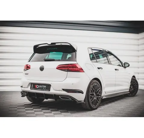 Street Pro Central Diffuseur Arriere Volkswagen Golf R-Line Mk 7 Facelift
