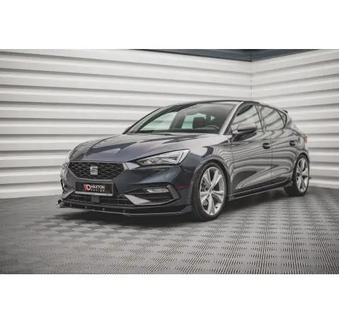 Street Pro Lame Du Pare-Chocs Avant + Flaps Seat Leon FR Mk4