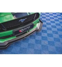 Street Pro Lame Du Pare-Chocs Avant V.1 + Flaps Ford Mustang GT Mk6 Facelift