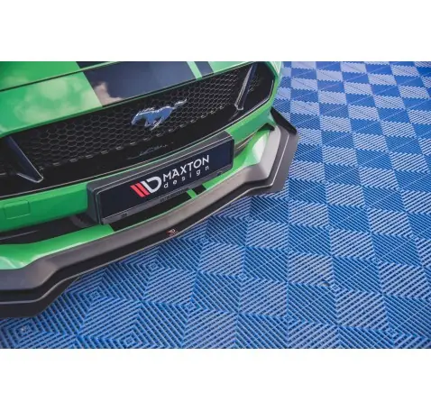 Street Pro Lame Du Pare-Chocs Avant V.1 + Flaps Ford Mustang GT Mk6 Facelift