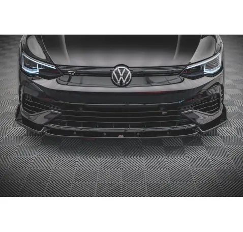 Lame Du Pare-Chocs Avant V.2 + Ailerons Volkswagen Golf R Hatchback / Variant Mk8