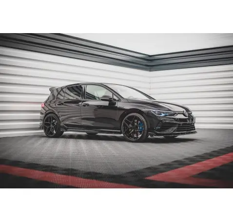 Rajouts Des Bas De Caisse V.2 + Ailerons Volkswagen Golf R Hatchback Mk8