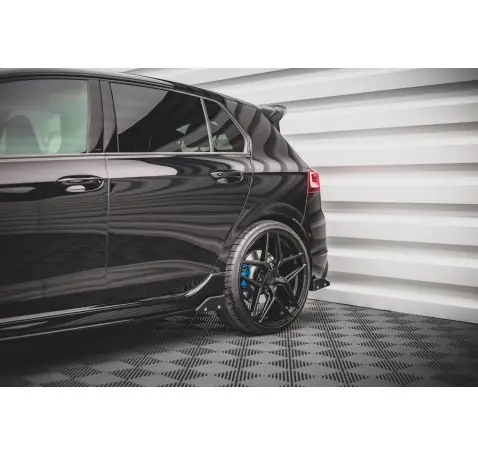 Rajouts Des Bas De Caisse V.2 + Ailerons Volkswagen Golf R Hatchback Mk8