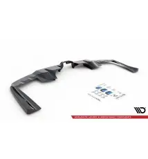 Arriere Splitter (avec une barre verticale) Mercedes-AMG GLE 53 Coupe C167 / C167 Facelift