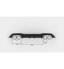 Diffuseur Arrière Complet BMW M2 F87