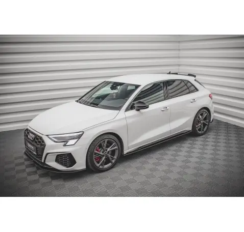 Street Pro Rajouts Des Bas De Caisse V.1 Audi S3 / A3 S-Line 8Y / 8Y Facelift