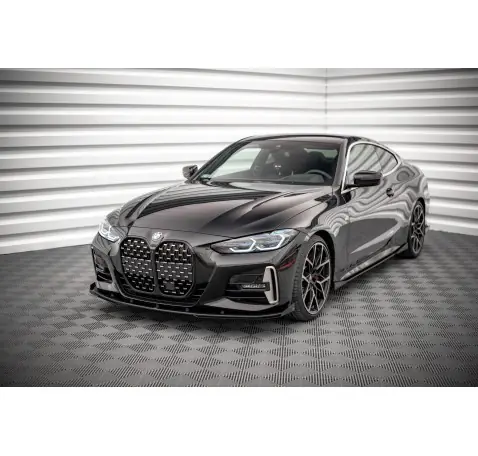 Street Pro Lame Du Pare-Chocs Avant + Flaps BMW 4 M-Pack / M440i G22 / G23 / G22 Facelift / G23 Facelift
