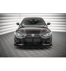 Street Pro Lame Du Pare-Chocs Avant + Flaps BMW 4 M-Pack / M440i G22 / G23 / G22 Facelift / G23 Facelift