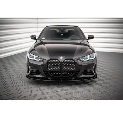 Street Pro Lame Du Pare-Chocs Avant + Flaps BMW 4 M-Pack / M440i G22 / G23 / G22 Facelift / G23 Facelift