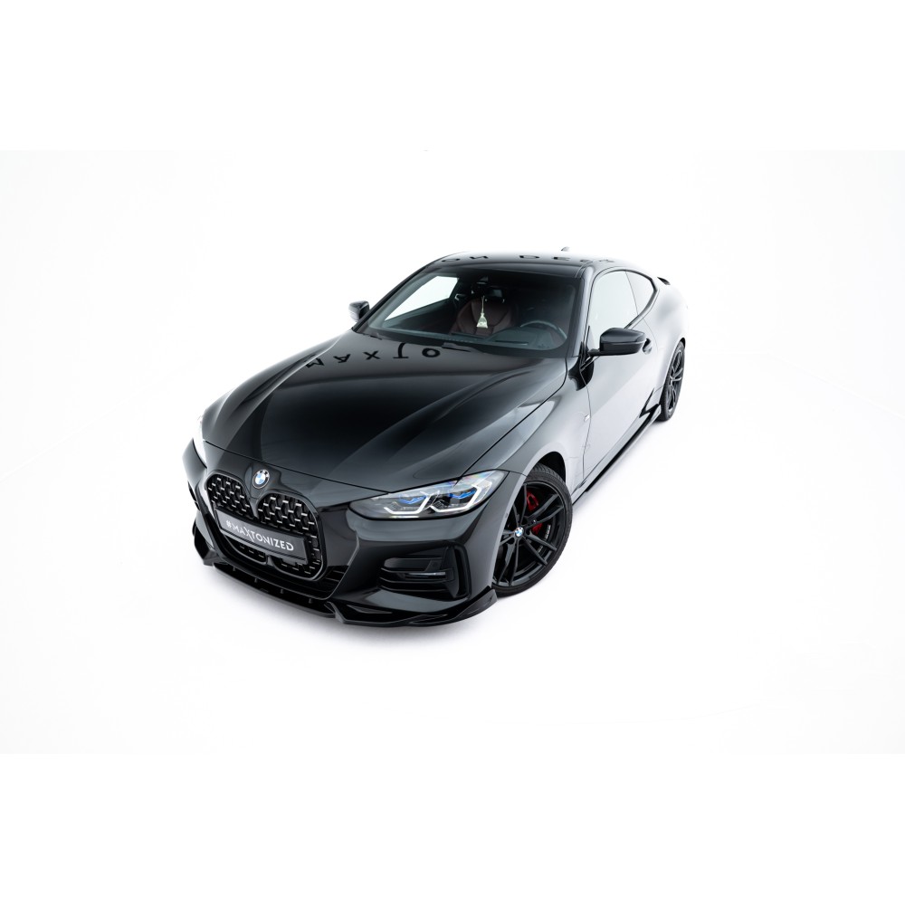 Lame Du Pare-Chocs Avant V.2 BMW 4 M-Pack / M440i G22 / G23 / G22 Facelift / G23 Facelift