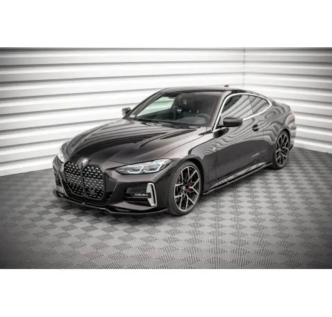 Lame Du Pare-Chocs Avant V.3 BMW 4 M-Pack / M440i G22 / G23 / G22 Facelift / G23 Facelift Lame Du Pare-Chocs Avant V.3 BMW 4 M-Pack / M440i G22 / G23 / G22 Facelift / G23 Facelift