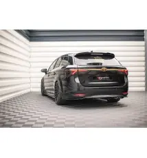 Arriere Splitter (avec une barre verticale) Toyota Avensis Wagon Mk3 Facelift