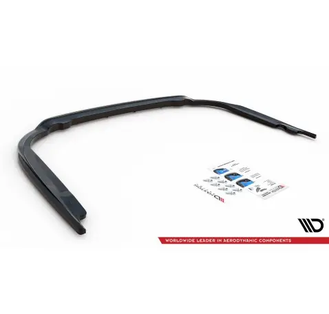 Arriere Splitter (avec une barre verticale) Toyota Avensis Wagon Mk3 Facelift