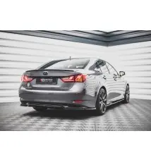 Arriere Splitter (avec une barre verticale) Lexus GS F Sport Hybrid Mk4 (L10)