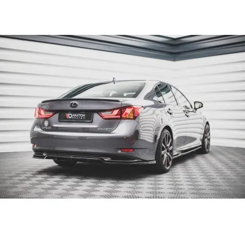 Arriere Splitter (avec une barre verticale) Lexus GS F Sport Hybrid Mk4 (L10)