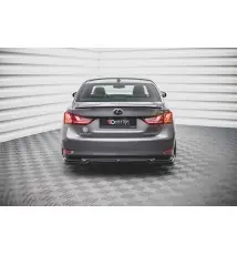 Arriere Splitter (avec une barre verticale) Lexus GS F Sport Hybrid Mk4 (L10)