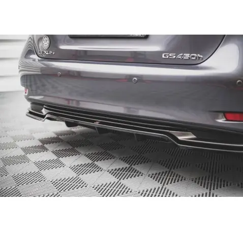 Arriere Splitter (avec une barre verticale) Lexus GS F Sport Hybrid Mk4 (L10)