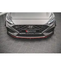 Lame Du Pare-Chocs Avant V.1 + Ailerons Hyundai I30 N / I30 N-Line Hatchback/Fastback Mk3 Facelift