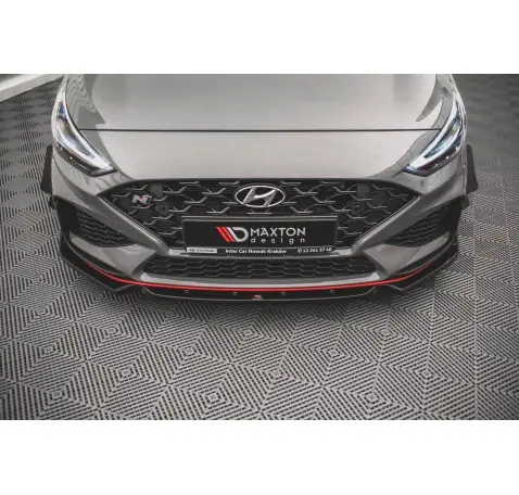Lame Du Pare-Chocs Avant V.1 + Ailerons Hyundai I30 N / I30 N-Line Hatchback/Fastback Mk3 Facelift