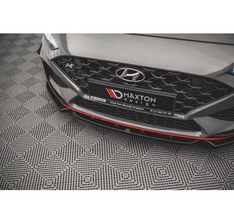Lame Du Pare-Chocs Avant V.1 + Ailerons Hyundai I30 N / I30 N-Line Hatchback/Fastback Mk3 Facelift