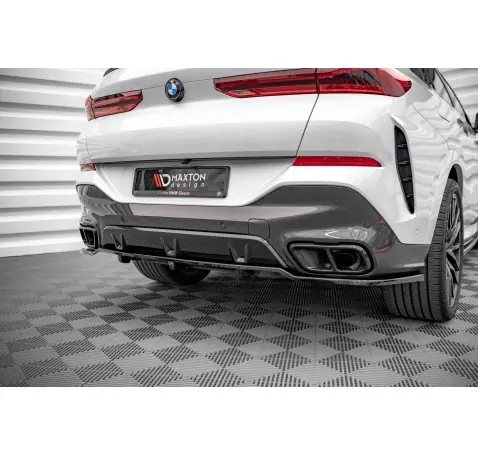 Arriere Splitter (avec une barre verticale) V.1 BMW X6 M-Pack G06