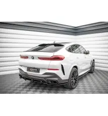 Arriere Splitter (avec une barre verticale) V.1 BMW X6 M-Pack G06