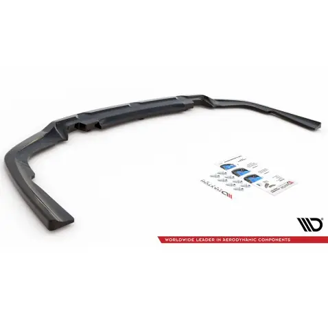 Arriere Splitter (avec une barre verticale) V.1 BMW X6 M-Pack G06