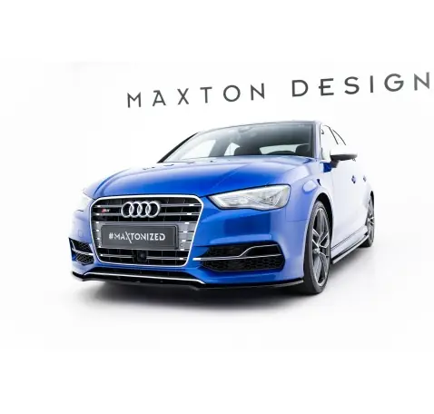 Lame Du Pare-Chocs Avant V.2 Audi S3 / A3 S-Line 8V Sedan / Cabrio