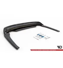 Arriere Splitter (avec une barre verticale) Skoda Octavia Mk4