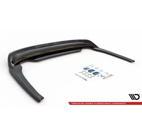Arriere Splitter (avec une barre verticale) Skoda Octavia Mk4