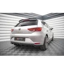 Arriere Splitter (avec une barre verticale) Seat Leon Hatchback Mk3