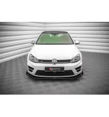 Street Pro Lame Du Pare-Chocs Avant V.1 + Flaps Volkswagen Golf R Mk7