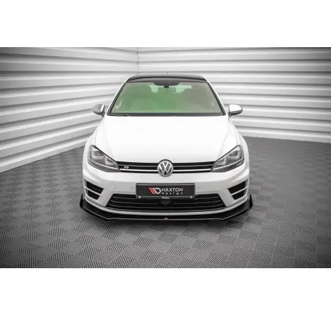 Street Pro Lame Du Pare-Chocs Avant V.1 + Flaps Volkswagen Golf R Mk7