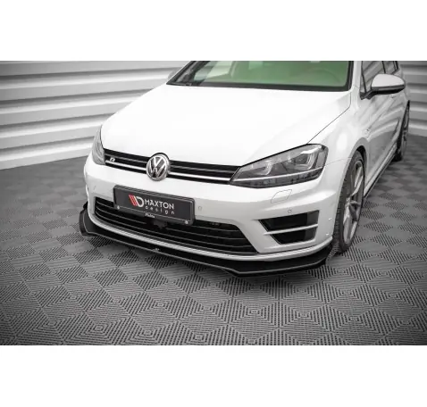 Street Pro Lame Du Pare-Chocs Avant V.1 + Flaps Volkswagen Golf R Mk7
