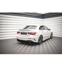 Arriere Splitter (avec une barre verticale) V.1 Mercedes A 35 AMG Sedan V177