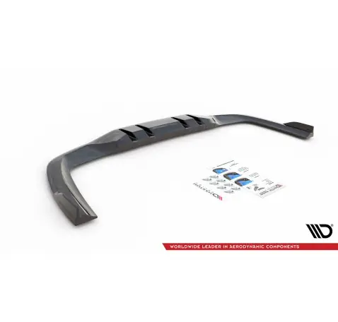 Arriere Splitter (avec une barre verticale) V.2 Mercedes A 35 AMG Sedan V177