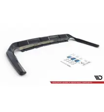 Arriere Splitter (avec une barre verticale) Toyota RAV4 Mk5