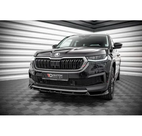 Lame Du Pare-Chocs Avant V.1 Skoda Kodiaq Mk1 Facelift Lame Du Pare-Chocs Avant V.1 Skoda Kodiaq Mk1 Facelift