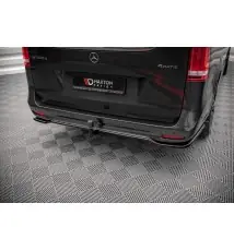 Arriere Splitter (avec une barre verticale) Mercedes-Benz V-Class AMG-Line W447 Facelift