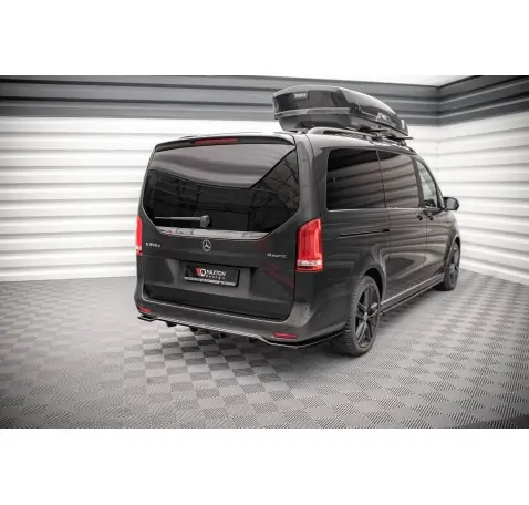 Arriere Splitter (avec une barre verticale) Mercedes-Benz V-Class AMG-Line W447 Facelift