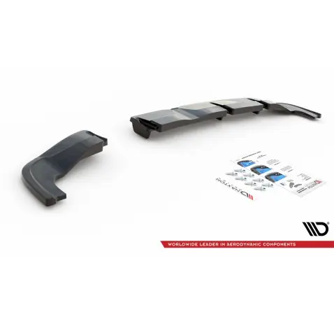 Arriere Splitter (avec une barre verticale) Hyundai I20 N Mk3