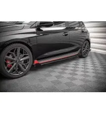 Street Pro Rajouts Des Bas De Caisse + Flaps Hyundai I20 N Mk3