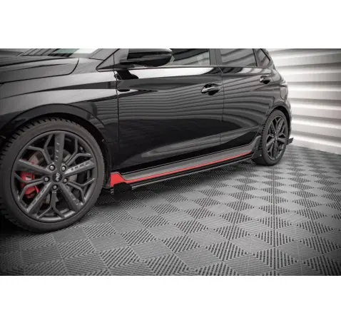 Street Pro Rajouts Des Bas De Caisse + Flaps Hyundai I20 N Mk3 Street Pro Rajouts Des Bas De Caisse + Flaps Hyundai I20 N Mk3