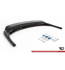 Arriere Splitter (avec une barre verticale) Skoda Fabia Combi Mk3 Facelift