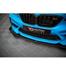 Street Pro Lame Du Pare-Chocs Avant V.1 + Flaps BMW M2 Competition F87