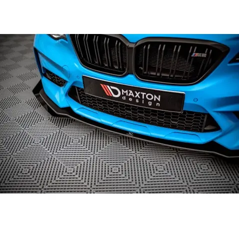 Street Pro Lame Du Pare-Chocs Avant V.1 + Flaps BMW M2 Competition F87