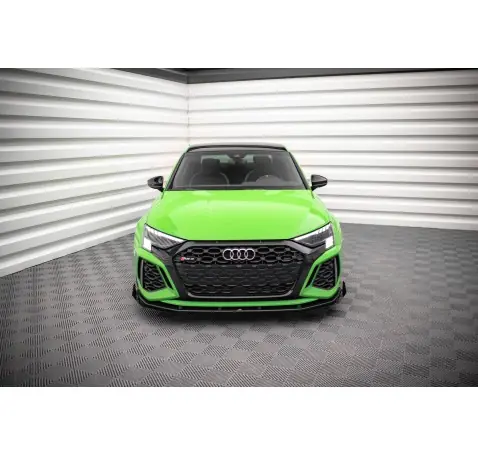 Street Pro Lame Du Pare-Chocs Avant V.1 + Flaps Audi RS3 8Y