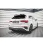 Arriere Splitter (avec une barre verticale) Audi A3 S-Line Sportback 8Y