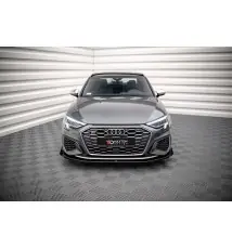 Street Pro Lame Du Pare-Chocs Avant + Flaps Audi S3 / A3 S-Line 8Y